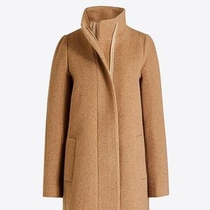 J Crew City Coat in Mushroom - Brand New With Tags